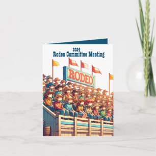 Invitación Rodeo Occidental Personalizado