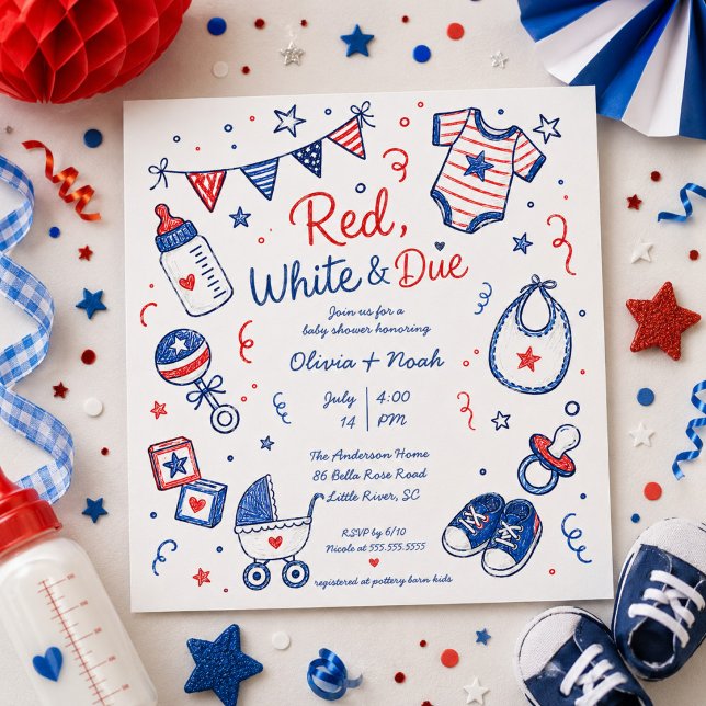 Invitación Roja Blanca y Debida (Subido por el creador)