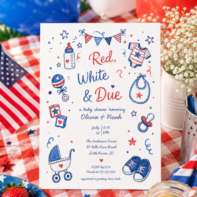 Invitación Roja Blanca y Debida (Subido por el creador)