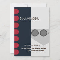 Rojo espacial geek moderno y princesa mínimo