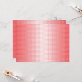 Invitación Rojo, naranja y pinceles rosas se mezclan