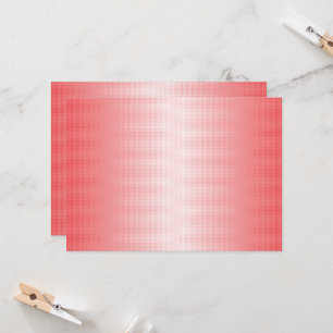 Invitación Rojo, naranja y pinceles rosas se mezclan