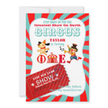 ROLL UP CIRCUS Primer cumpleaños Chica gran show