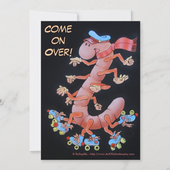 Invitación - Rollapilla para los niños (Anverso)