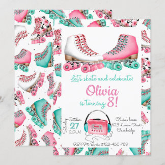 Invitación Roller Skating Invitation, Roller Skating Invite