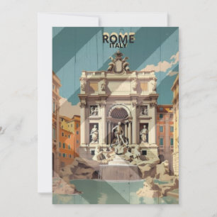 Invitación Roma - Italia Mejor lugar para visitar