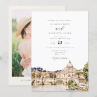 ROMA Italia Skyline Destination Wedding