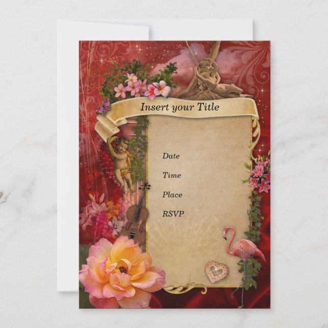 Invitación Romance (Anverso)