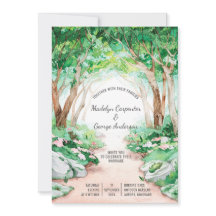 Romance ecléctico - Boda de ruta forestal |