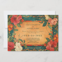 Invitación 🌹 Romance: el esplendor del Art Nouveau