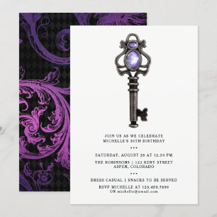 Invitación Romance gótica