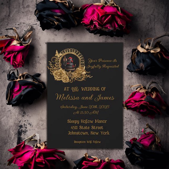Invitación Romance gótico (Subido por el creador)