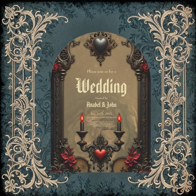 Invitación Romance gótico: Pasión oculta. (Subido por el creador)