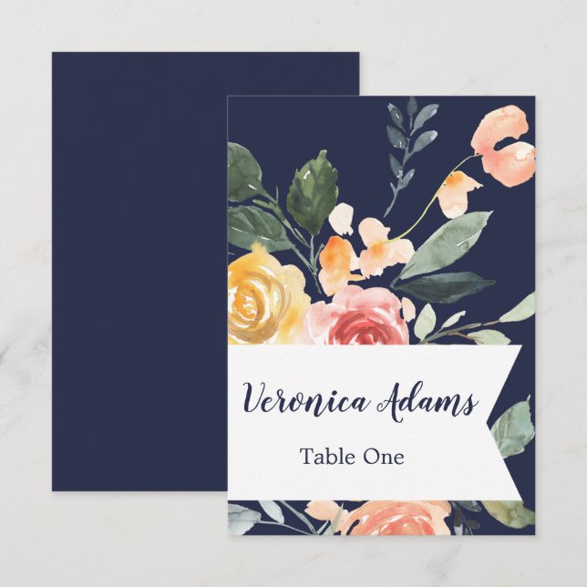 Invitación Romance Ligero (Anverso / Reverso)