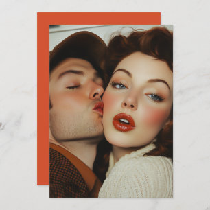 Invitación Romance vintage