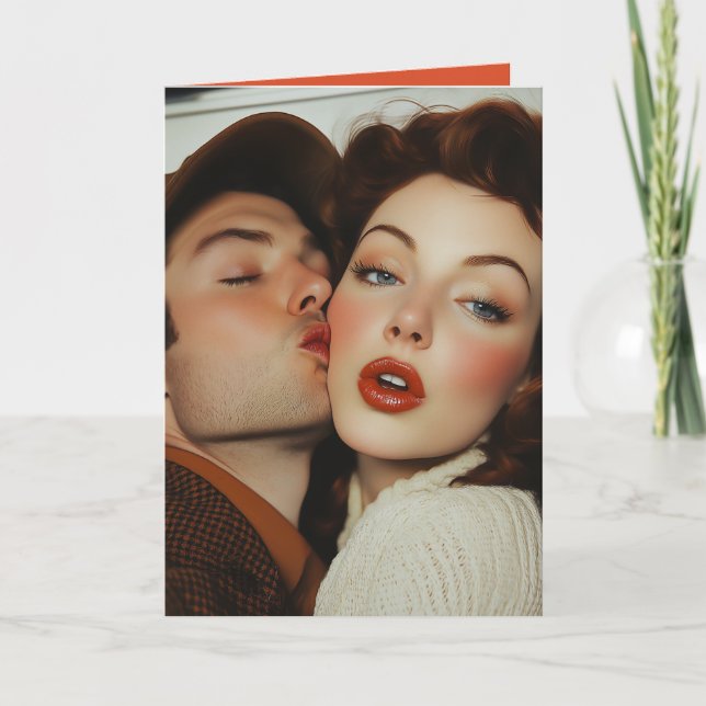 Invitación Romance vintage (Anverso)