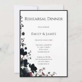 Invitación Romantic Floral Wedding Soft Elegant