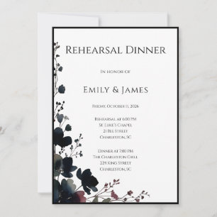 Invitación Romantic Floral Wedding Soft Elegant