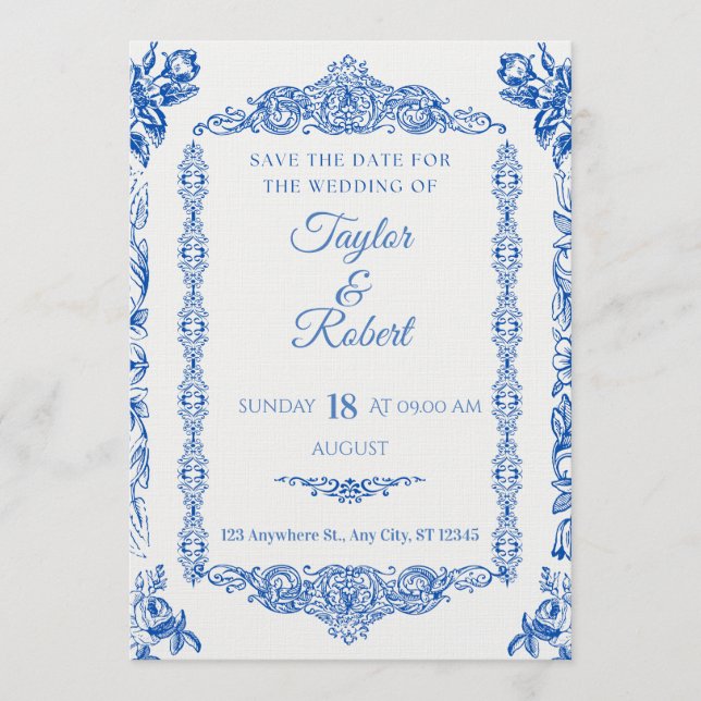 Invitación Romantic Love Quote Wedding Invitation (Anverso)