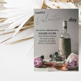 Invitación Romantic Valentine’s Day Party