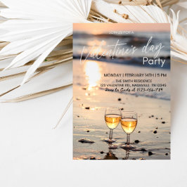 Invitación Romantic Valentine’s Day Party - Heart & Love