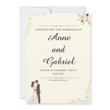 Romantic Wedding Invitation