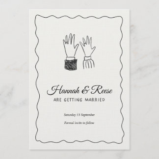 Invitación Romantic Wedding Invitation – Customizable