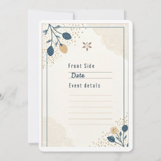 Invitación romántica de cumpleaños para él - perso