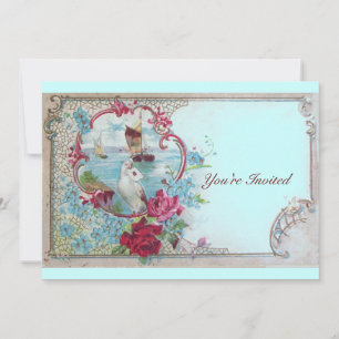 Invitación ROMÁNTICA, Fiesta de Boda Elegante y Sofisticada, 