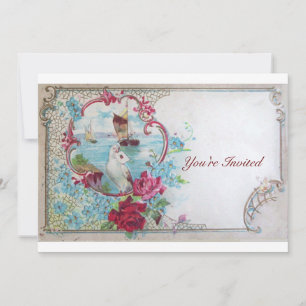 Invitación ROMÁNTICA, Fiesta de Boda Elegante y Sofisticada, 
