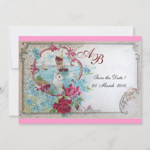 INVITACIÓN ROMÁNTICA MONOGRAMA