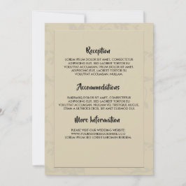 Invitación Romántico elegante moderno