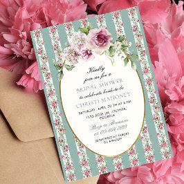 Invitación Romántico Fiesta de Jardín Ducha de Novias