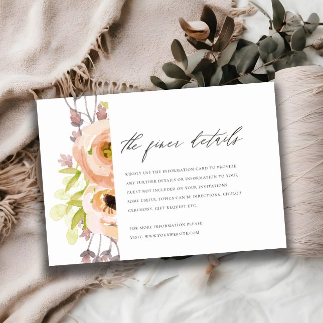INVITACIÓN ROMÁNTICO, ROMÁNTICO, PURPLE, AZUL FLORAL INFORMAC (Subido por el creador)