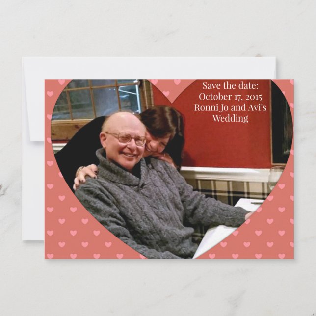 Invitación Ronni y Avi (Anverso)