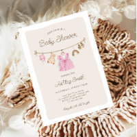 Ropa de bebé Chica Boho Baby Shower