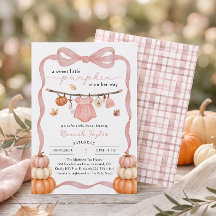 Ropa de calabacín pequeño para baby shower de niña
