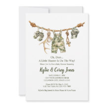 Ropa de Caza Camuflaje para Niño Baby Shower