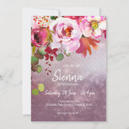 Invitación Ropa de flores para todas las ocasiones