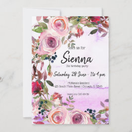 Invitación Ropa de flores para todas las ocasiones