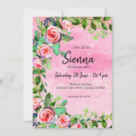 Invitación Ropa de flores para todas las ocasiones