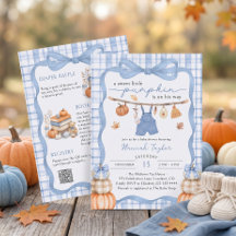 Ropa de Niño Calabacita Baby Shower de Otoño