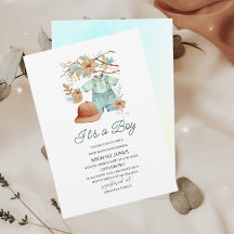 Ropa de niños color agua Baby Shower