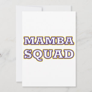 Invitación Ropa divertida del quad de Mamba para el amante de