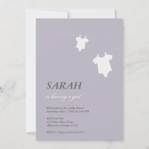 Invitación {ropa pequeña}