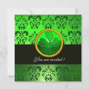 Invitación ROPA VERDE CON VERDE, negro