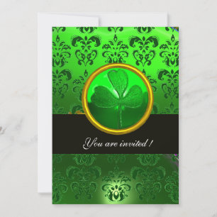 Invitación ROPA VERDE CON VERDE, negro