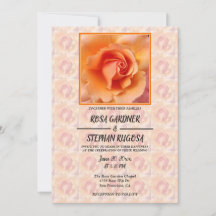 Rosa Apricot Boda de Flor