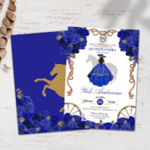 Rosa azul Floral Occidental Charro Quinceañera