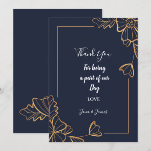 Invitación Rosa blanca vintage gracias